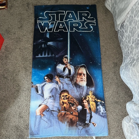 Star Wars Other - Star Wars Disney Lucas Films Beach Towel Jedi Luke Leia